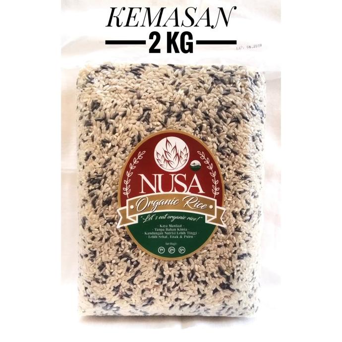 

Mix Beras Coklat Dan Beras Hitam Organik Kualitas Eksport 2kg