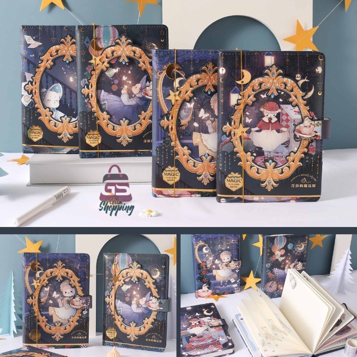 

Terlaris Buku Notebook Diary Magic House / Jurnal Agenda Buku Tulis - 6207