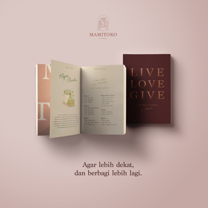 

Terlaris Live Love Give Journal
