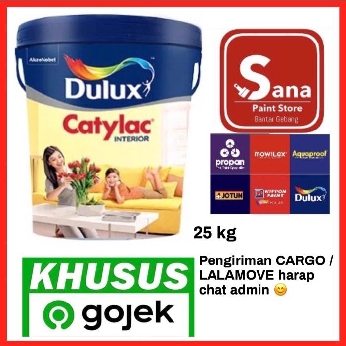 Terlaris Cat Dulux Catylac 25Kg Putih