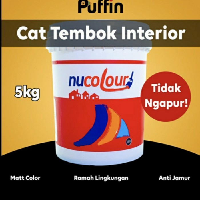 Terlaris Cat Tembok Interior Nucolour 5Kg No Ngapur
