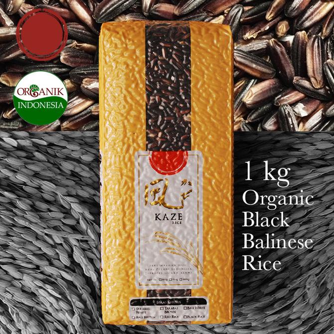 

[1 kg] BERAS HITAM ORGANIK JAWA TENGAH - KAZE RICE