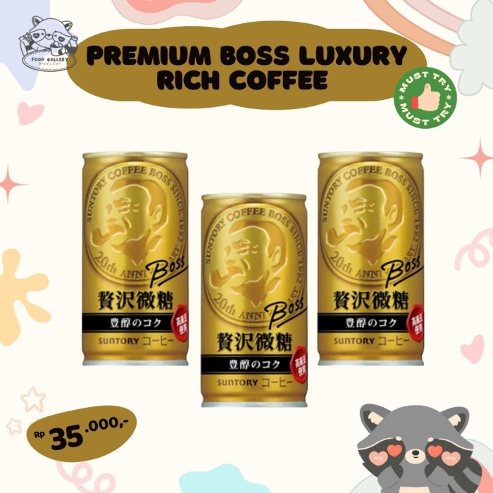 

Promo Bulan Ini Premium Boss Luxury Rich Coffee Japan Diskon