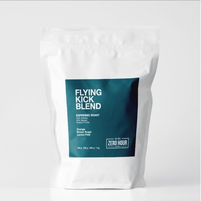 

Spesial Espresso Flying Kick Blend 200 Gr Full Arabica (Biji / Bubuk) Terbatas