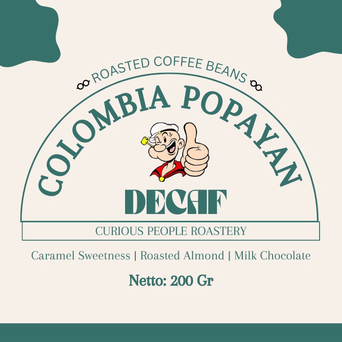 

Hemat Biji Kopi Arabika Manual Brew - Colombia Popayan Decaf - 200 Gr Bagus