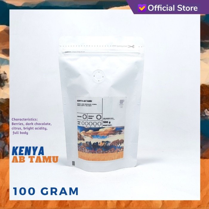 

Promo Kopi Arabika Kenya Ab Tamu 100 Gram | Import Beans | Sutoyo Coffee Bergaransi