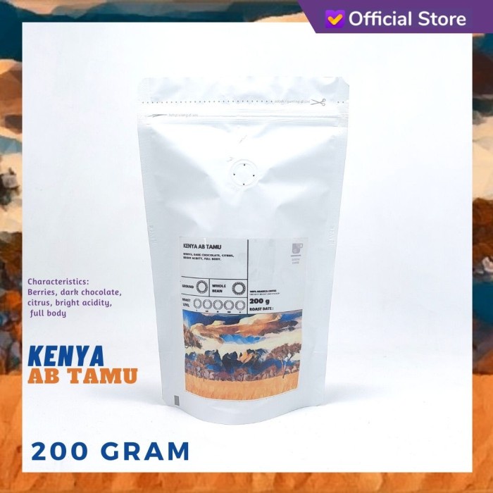 

Gilaa!!! Kopi Arabika Kenya Ab Tamu 200 Gram | Import Beans | Sutoyo Coffee Hemat