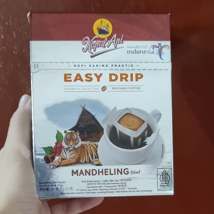 

Produk Unggulan Kopi Saring Praktis Kapal Api Easy Drip Mandheling Blend Berkualitas