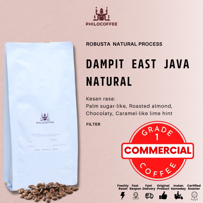 

Terbatas Biji Kopi Robusta Dampit East Java Natural 500G Promo