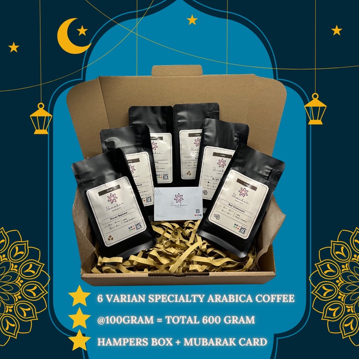 

Dijual Kopi Gift Box Hampers 6 Varian Nusantara Indonesia Arabica Terbatas