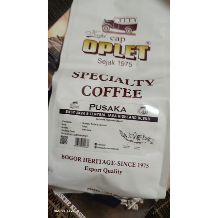 

Mantap Kopi Oplet Specialty Coffee Pusaka East Java & Central Java Highland Hot Sale
