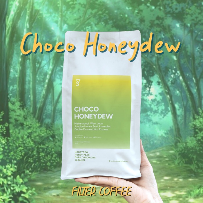 

Jualan Choco Honeydew Mekarwangi 500 Gr - Arabica Roasted Beans - Biji Kopi Limited