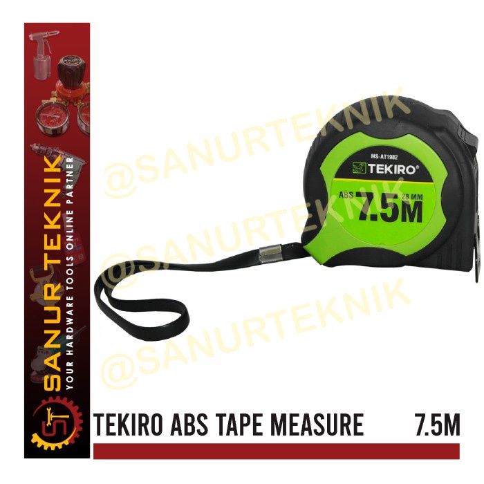 TEKIRO ABS Tape Measure / Meteran ABS 7.5m 7.5 m 7.5 meter