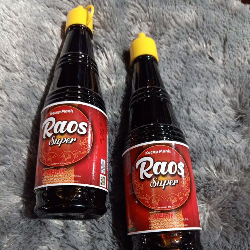 Kecap Manis Raos Super botol 275ml