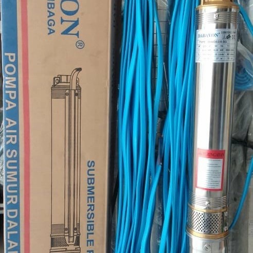 POMPA SUBMERSIBLE/SATELIT DABAVON 3" 0,25 HP + KABEL 30M
