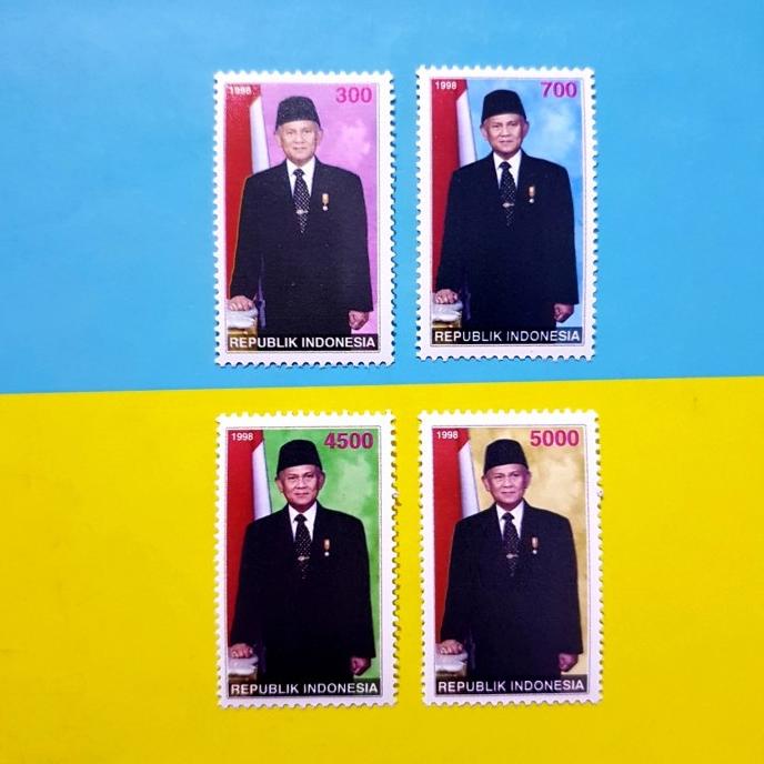 

Perangko/Prangko Indonesia I-545. 1998. Presiden B.J. Habibie