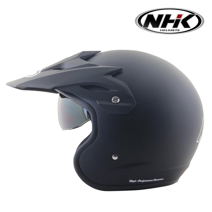 HELM NHK SUPERMOTO - SNI - Black doff, M
