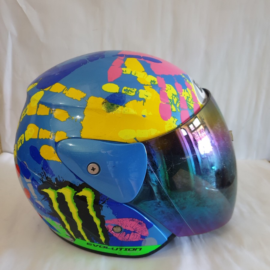 HELM GM EVO FINGER - SNI - SINGLE VISOR