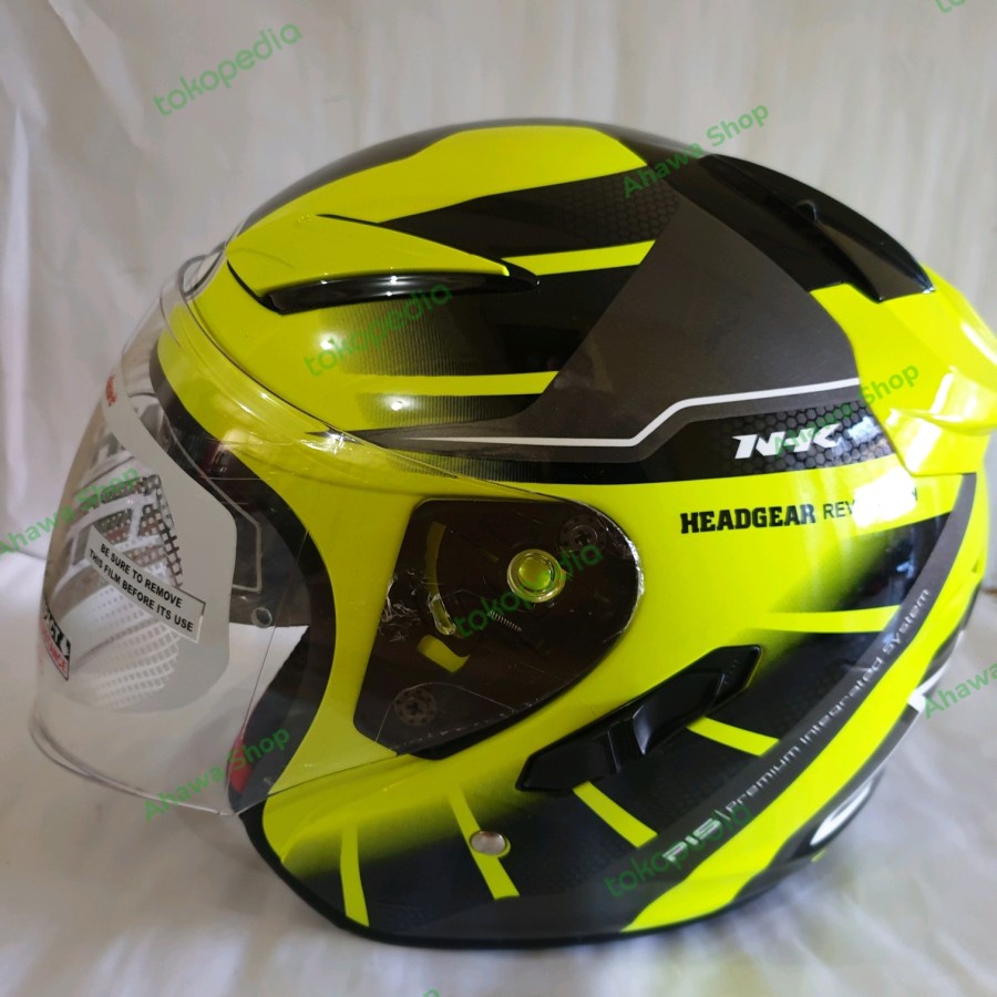 HELM NHK R1 OCTARIUM - SNI - DOUBLE VISOR