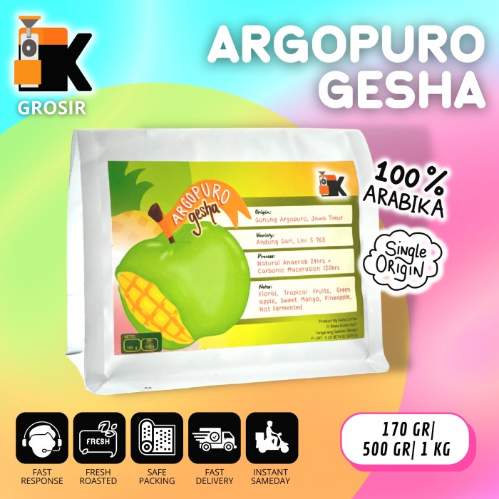 

Nikmati 1Kg Argopuro Geisha Specialty By Kieta Coffee Limited