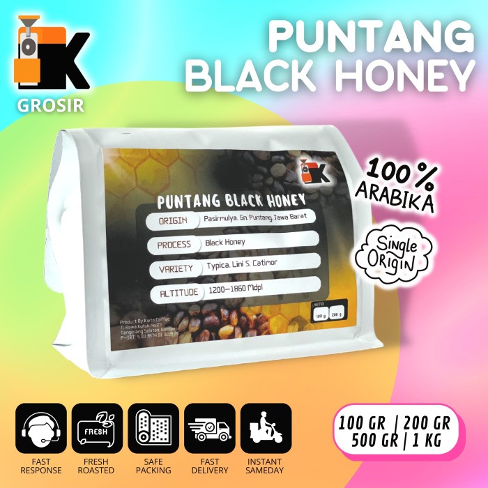 

Hemat Kopi Arabika Gunung Puntang Black Honey Juara #1 Kksi 1Kg Terlaris