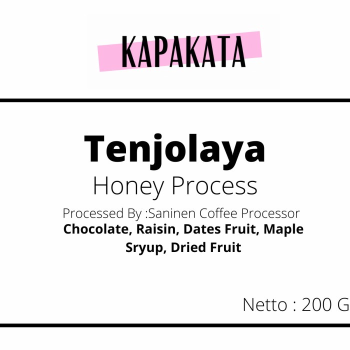 

Produk Tenjolaya Honey Hemat