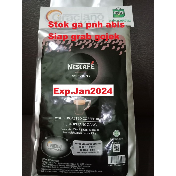 

Hemat Nescafe Selezione Roasted Bean 500Gr Biji Kopi Panggang Bubuk Nestle Murah