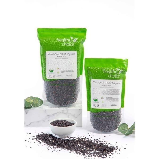 

Healthy Choice Beras Hitam Jowo Melik Organik 2 kg | Organic Rice