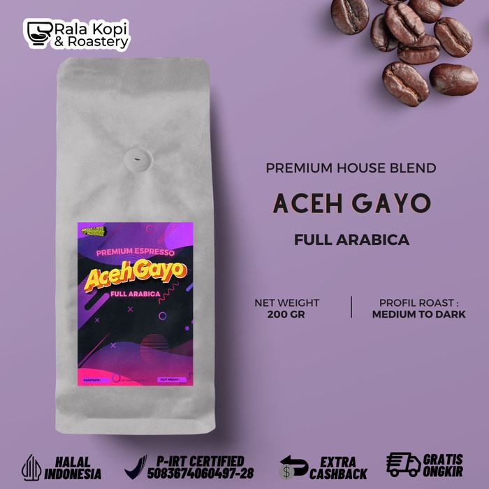 

Sale Aceh Gayo Es Kopi Susu Espresso Full Arabika | House Blend Rala Promo