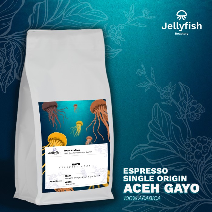 

Produk Unggulan Espresso 1Kg, Single Origin Gayo Jellyfish Terlaris