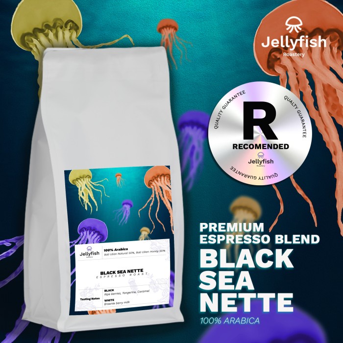 

Star Premium Espresso Blend 1Kg, Black Sea Nette Jellyfish Bergaransi
