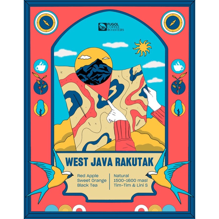 

Gilaa!!! Biji Kopi Arabika West Java Rakutak (100 Gr) Single Origin Coffee Trendi
