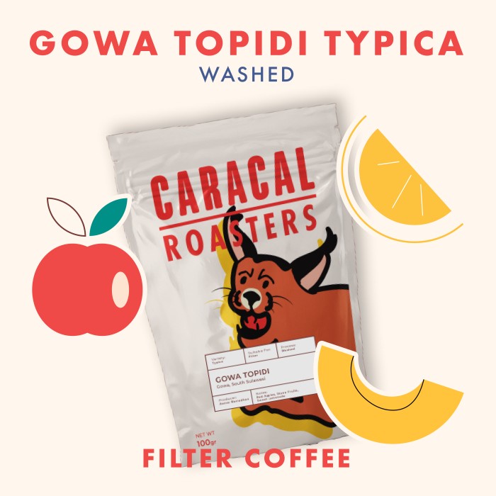 

Cuci Gudang Gowa Topidi Typica Washed 100Gr (Biji Kopi Arabika) Gilaa!!!