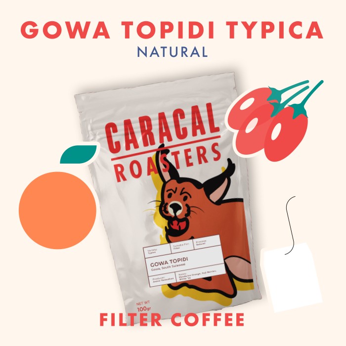 

Limited Gowa Topidi Typica Natural 100Gr (Biji Kopi Arabika) Hemat