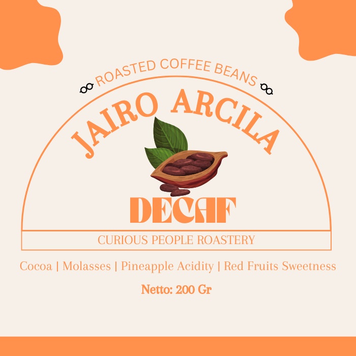 

Murah Biji Kopi Arabika Manual Brew - Jairo Arcila Decaf Natural - 200 Gr Limited