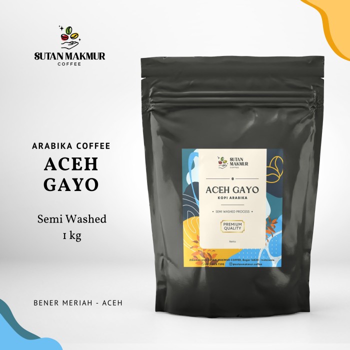 

Cuci Gudang Biji/Bubuk Kopi Arabika Aceh Gayo Semi Washed (1 Kg) Grade 1 Promo