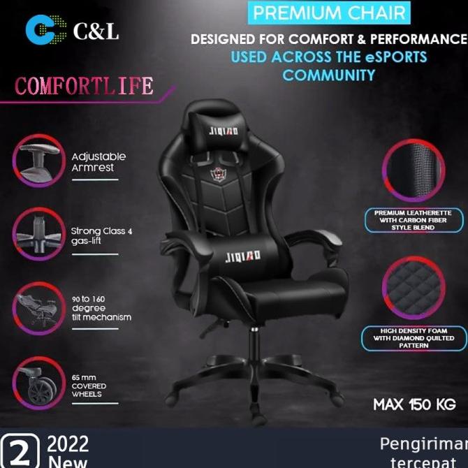 Kursi Gaming KUCA Kaki Kursi Nilon Biaya Kursi Hitam Kursi Kantor