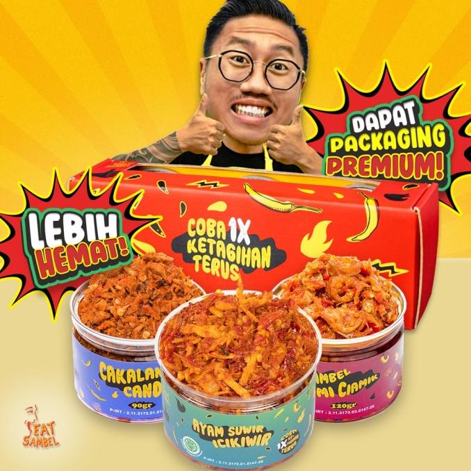 

Paket Eatsambel Favorit Mas Yangun sambal sambel pedas