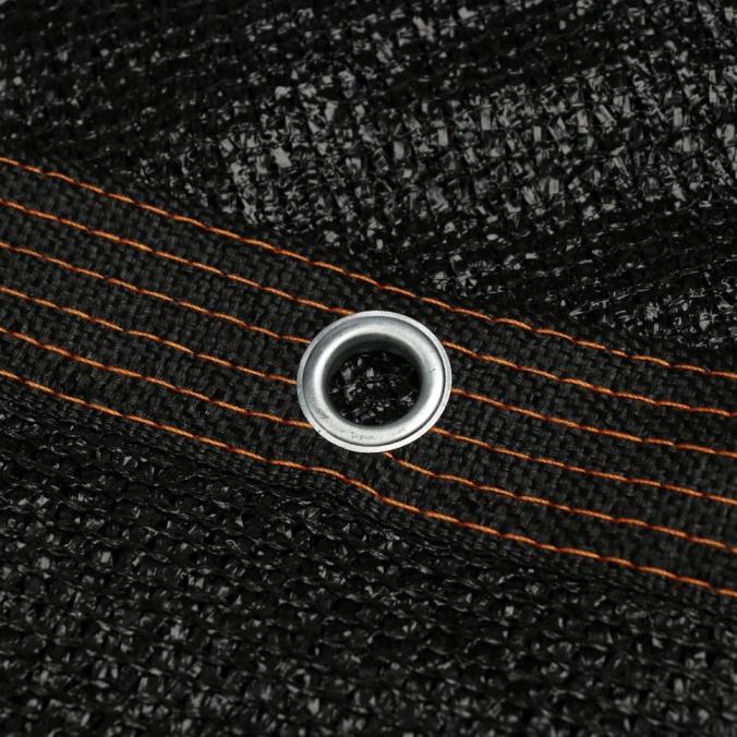 Kain Terpal Mesh Warna Hitam Untuk Penutup Tanaman