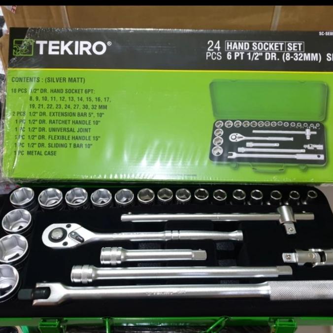 monggo] kunci sok set tekiro 8 - 32 mm shock 6pt