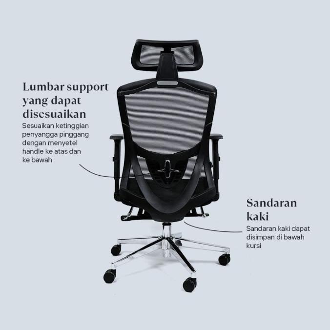 Noir NEO-C Ergonomic Office Chair