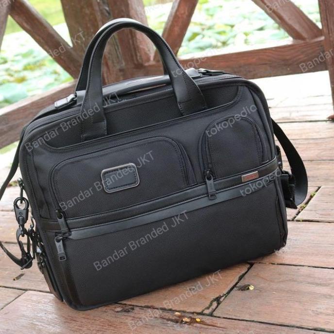 TAS LAPTOP & KANTOR TUMII ALPHA 2 EXPANDABLE ORGANIZER COMMUTER BRIEF
