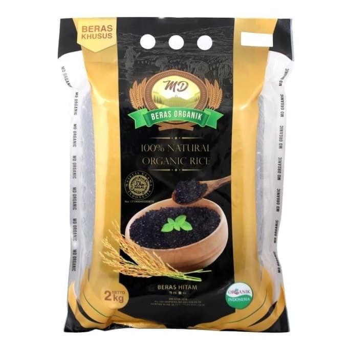 

Organic Black Rice Kupas Kulit - Beras Hitam - Rendah Gula - MD 2 kg