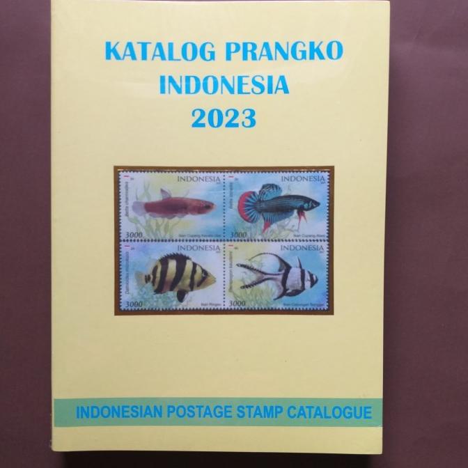 

KATALOG PERANGKO/PRANGKO INDONESIA 2023. Edisi Terbaru. Full Colour