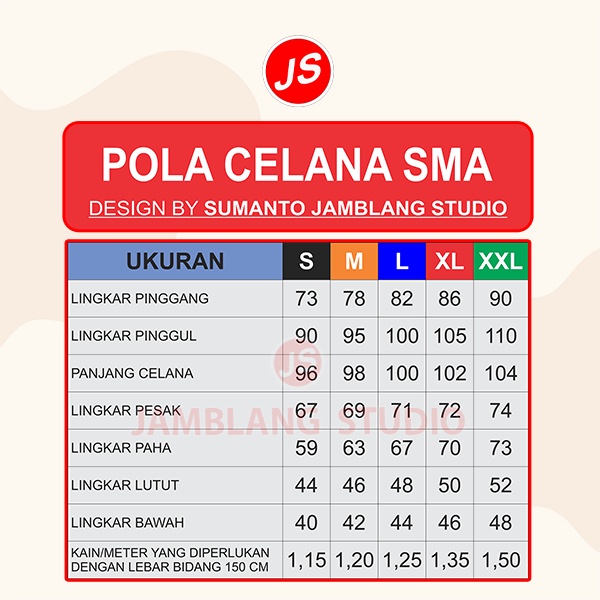 H75 POLA INSTAN CELANA SMA AEY