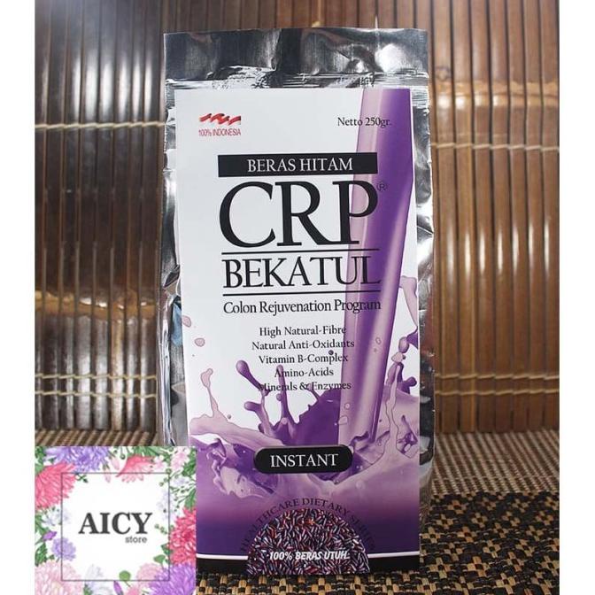 

Beras Hitam CRP Bekatul / Makanan Kesehatan / Suplemen Diet