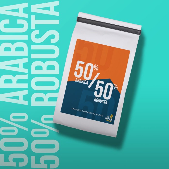 

Hemat Biji Kopi 1Kg 50/50 Whole Bean Espresso Blend Untuk Es Kopi Susu Hemat