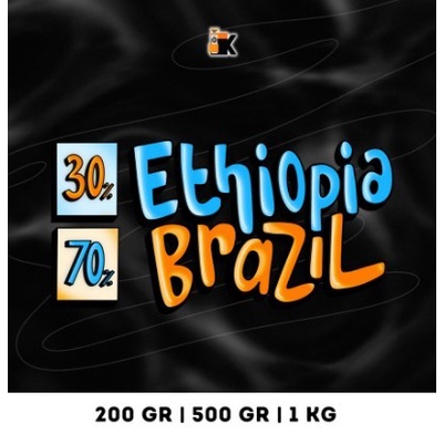 

Murah Biji Kopi Arabika Ethiopia Brazil Espresso Blend 1Kg Berkualitas