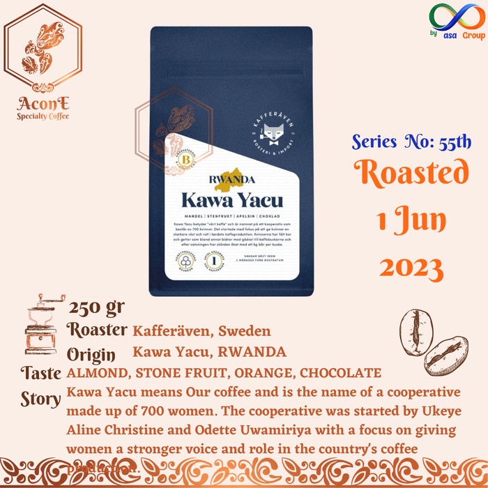 

Spesial Rwanda Biji Kopi - Imported Roasted Specialty Coffee Bean From Africa Terlaris