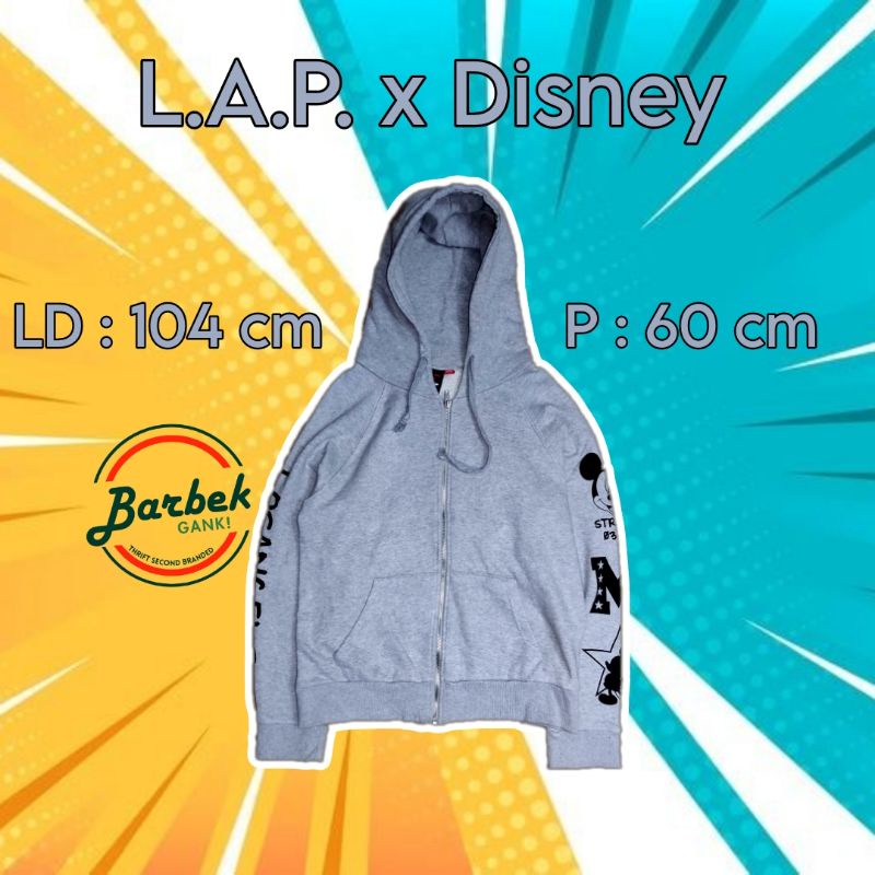 Zipper hoodie Los Angeles Project x Disney